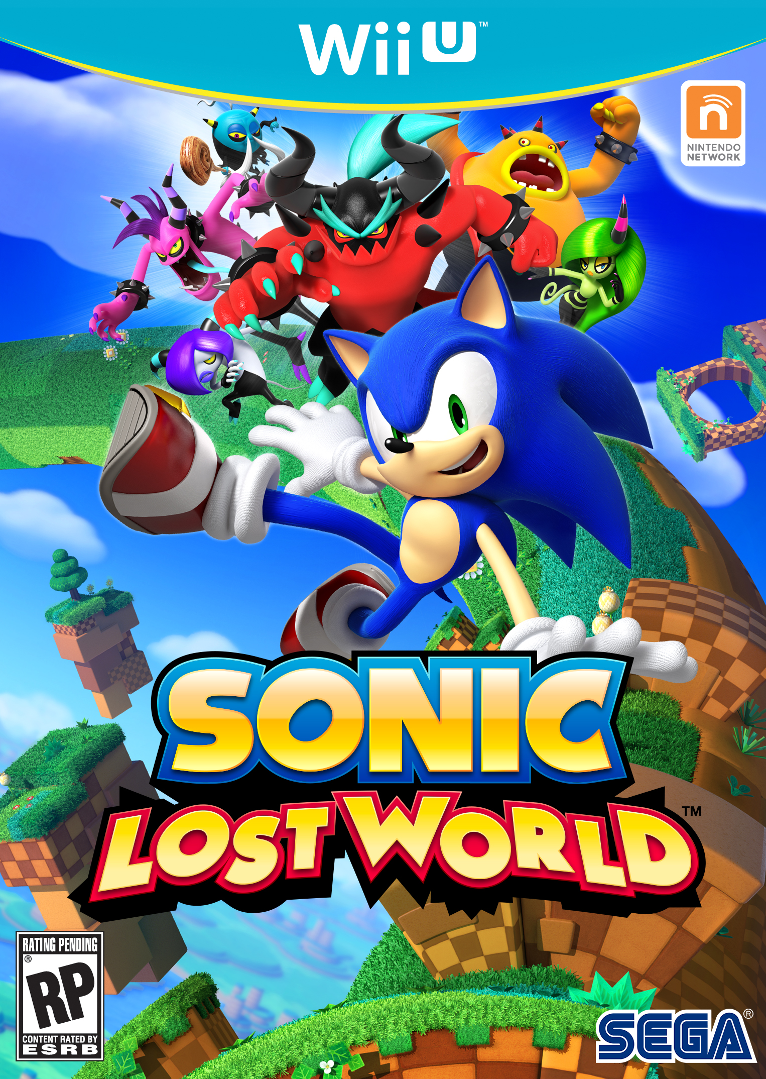 Sonic Lost World Cover