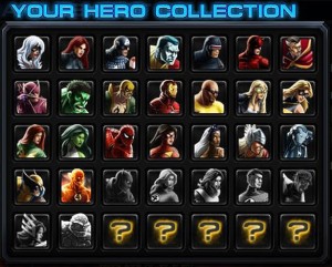 marvel avengers alliance my hero collection